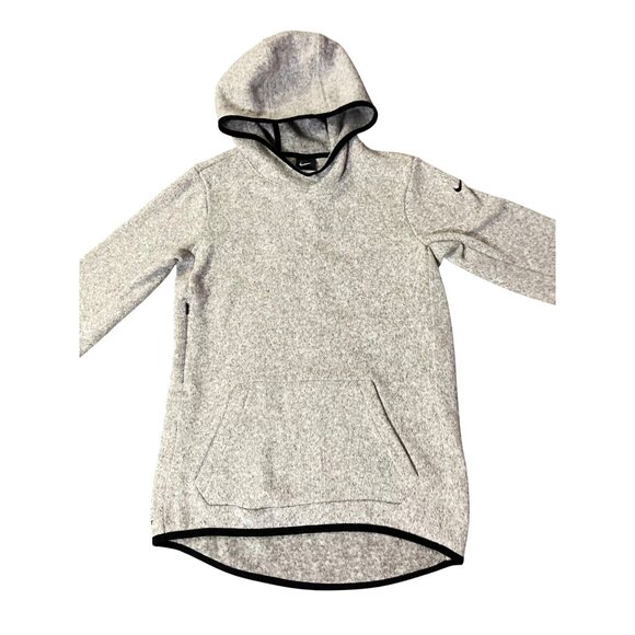 Nike Hypernatural Therma-Fit Hoodie Womens S Used Gray Black Trim 806981-063 - Picture 16 of 16